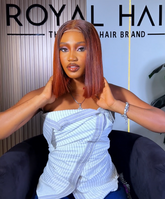 12” Luxury bone straight 250 grams with 2x6 HD closure